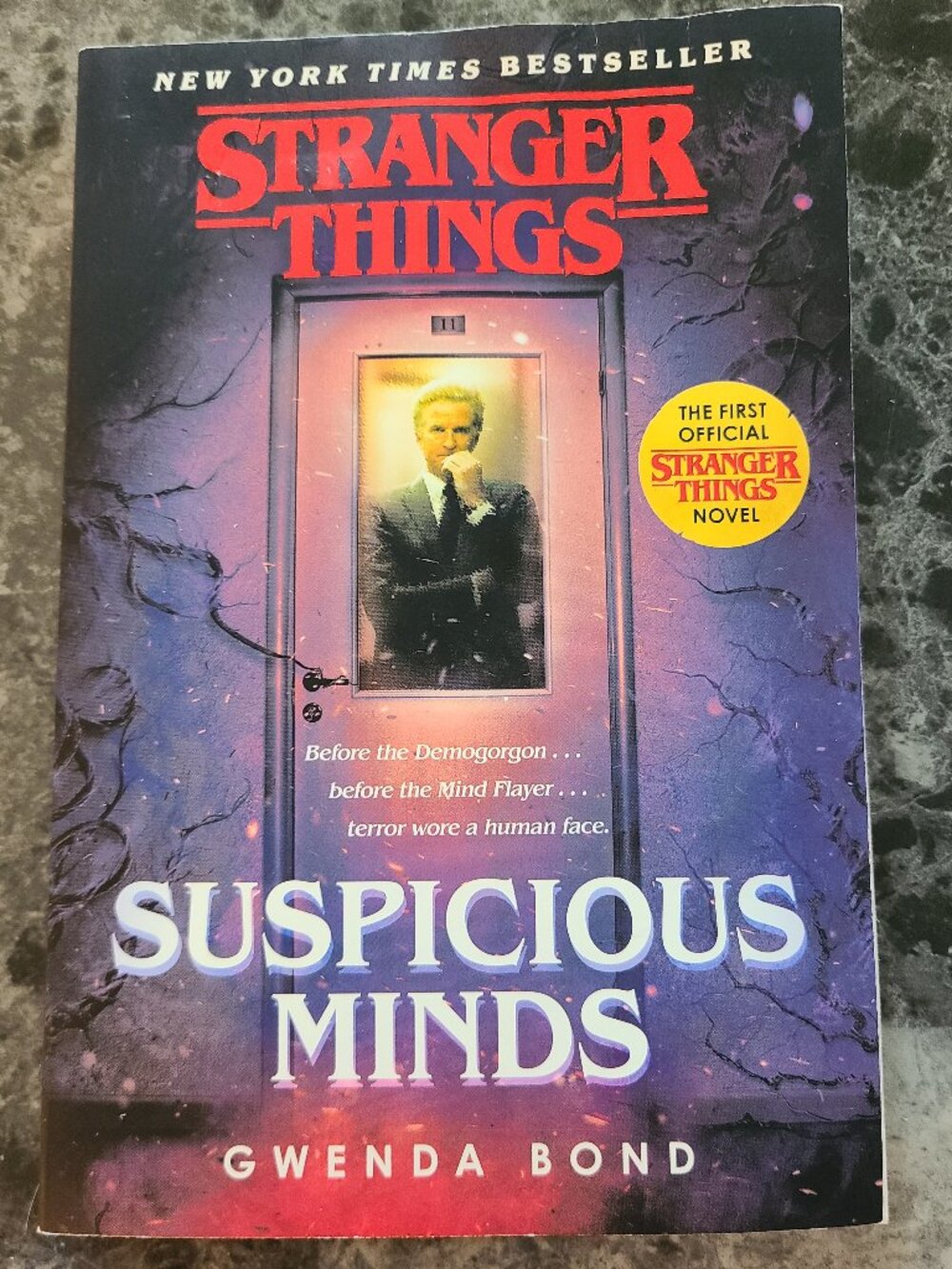 Stranger Things Suspicious Minds Paperback Book